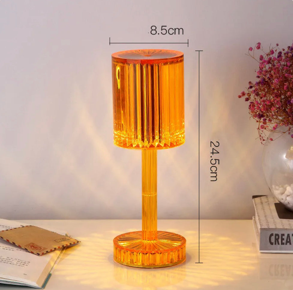 Elegant Crystal LED Night Lamp