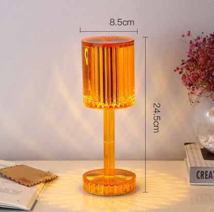 Elegant Crystal LED Night Lamp